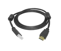 TelForceone HDMI-HDMI kabelis (v2.0 | 4K | 5 m) juodas