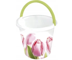 Wiadro su nadrukiem Tulipan 10 l BRANQ
