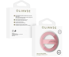 Oem Liavec Ring Magsafe rožinės spalvos
