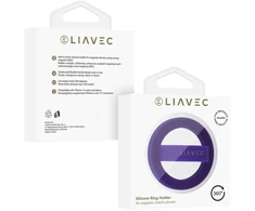 Oem Liavec Ring Magsafe violetinės spalvos