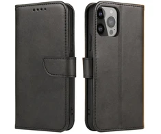 Hurtel Magnet atverčiamas and wallet Tecno Spark 10 Pro – dėklas telefonui juodos spalvos