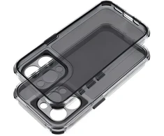 OEM dėklas, skirtas iPhone 12 Matrix Clear juodas