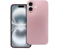 OEM dėklas, skirtas „iPhone 16 PLUS“, metalinės rožinės spalvos