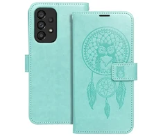 Oem MEZZO Book dėklas skirtas Samsung Galaxy S20 FE / S20 FE 5G dreamcatcher žalios spalvos
