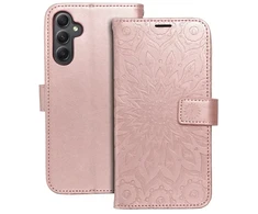Oem MEZZO Book dėklas skirtas Samsung Galaxy A34 5G mandala rose auksinis