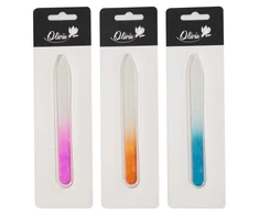 Besk OLIVIA Nagų dildė stiklinė 14cm