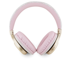 GUESS belaidės ausinės bluetooth GUBH604GEMP (4G Script) rožinė