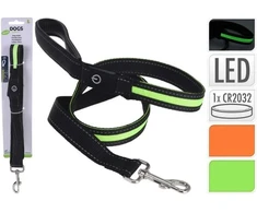 Oem Pets Collection Švytintis LED pavadėlis šuniui, oranžinis, 120 cm