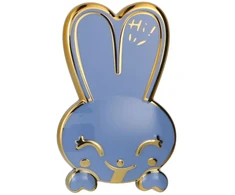 OEM telefono stovas RABBIT - priklijuojamas - mėlynas