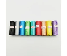 Oem Plastic bags for dog excrement 10 rolls sidabrinis