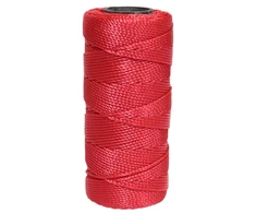 Bikuva.lt Virvė pintas polipropileno 1 mm x 100 m Raudona