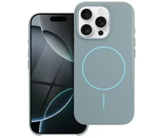 OEM dėklas, skirtas „iPhone 16 PRO Premium Glossy Mag Cover“, suderinamas su „MagSafe“ ir kameros valdymo mygtuku, mėtinės spalvos.