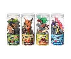 Bikuvalt Žaisliniai gyvūnai CREATIVE TOYS 16vnt. Įvairių tipų