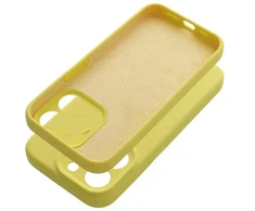 OEM dėklas, skirtas iPhone 16 PRO MAX silikoniniam 2 mm dėklui (apsaugai nuo kameros), geltonas