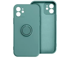 OEM dėklas iPhone 16 silikoniniam žiedui žalias