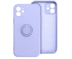 Dėklas Oem Case for iPhone 16 PLUS Silicone Ring violetinė