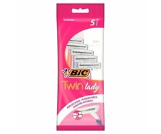 BIC Vienkartiniai moteriški skustuvai TWIN LADY (5 vnt.)