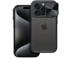 Dėklas Oem Case for iPhone 15 PLUS Slider juodas