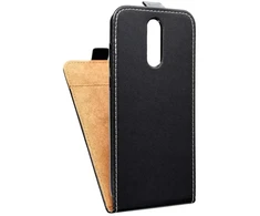 Dėklas Oem Vertical flip case for Huawei Mate 10 LITE Slim Flexi Fresh juoda