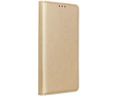Dėklas Oem SMART CASE Book skirtas Samsung Galaxy A12 / M12 aukso spalvos