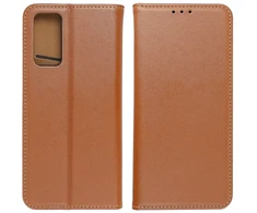 OEM atverčiamas dėklas iPhone 17 PRO MAX / 18 PRO MAX Smart Pro Book odinis rudos spalvos