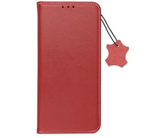 Forcell OEM atverčiamas dėklas, skirtas iPhone 17 AIR Smart Pro Book, odinis, bordo spalvos