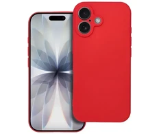 OEM dėklas, skirtas iPhone 17, minkštas, raudonas