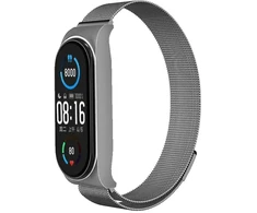 Oem Apyrankė METAL for XIAOMI Mi Band 5 / 6 sidabrinis (02)