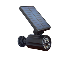 SUNARI saulės lempa LED FLS-25 SMD PIR manekeno kamera 4W 300lm 6000K 1500mAh Li-Ion Forever Light