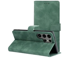 Oem TENDER Book dėklas skirtas Samsung Galaxy S24 Ultra žalios spalvos