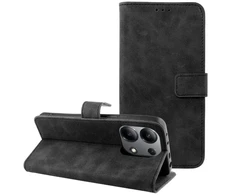 Oem TENDER Book dėklas skirtas Xiaomi Redmi Note 13 4G juodos spalvos