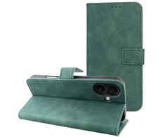 OEM atverčiamas dėklas iPhone 16 PLUS Tender Book žalias