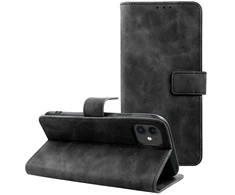OEM atverčiamas dėklas iPhone 12 / 12 PRO Tender Book juodas