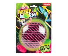 Bikuvalt Žaislas Morf worm tamsiai švytintis