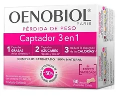 Oenobiol Weightloss 3 in 1 Fat Binder 60 tablečių
