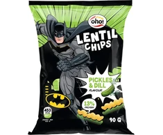 Oho Lēcu čipsi ar gurķu un diļļu garšu BATMAN 90g
