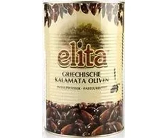 Olīvas Kalamata bez kauliņiem ELITA, 4.1kg/2.5kg