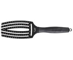 Olivia Garden Detangling Plaukų šepetys Finger Olivia Garden Juodas