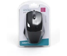 Omega OM08B kompiuterinė pelė | 1000 DPI | USB | Juoda