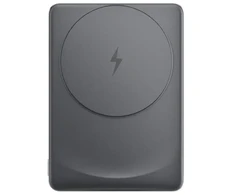 OnePlus Plonas magnetinis išorinis akumuliatorius (maitinimo bankas) | 5000 mAh | MagSafe | sidabro pilka