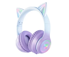 ONIKUMA B90 žaidimų ausinės (mėlyna/violetinė)