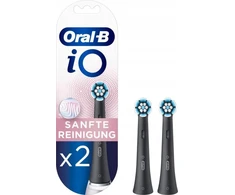 Końcówka Oral-B Oral-B iO Dantų šepetėlis galvutės Gentle Cleaning Juodas 2 vnt.