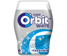 ORBIT Baltas FRESH MINT 46 gab. bundža NEW