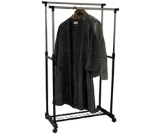 Manhattan ORDINETT Deluxe Double Juodas 88x43x98-175cm juodas