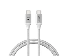 Orico įkrovimo laidas 100W USB-C į C - baltas
