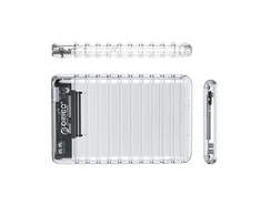 „Orico 2139U3-V1“ 2,5 colio HDD/SSD USB „Micro-B“ 5 Gb/s diskas – skaidrus