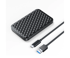 Kietasis diskas Orico 2520C3-V1 2.5" HDD/SSD USB-C 5Gb/s Disk Drive – juodos spalvos