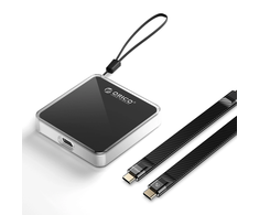 Disko dėžutė Orico AP30-G2 M.2 NVME su magnesem MagSafe USB-C 3.2 - juodos spalvos
