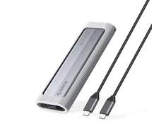 Disko dėžutė Orico AXMF2F-GY M.2 NVMe/SATA SSD USB-C 3.2 – pilkos spalvos