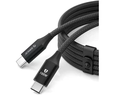 Orico CDX duomenų perdavimo ir įkrovimo kabelis | USB-C į USB-C | 100W | 1m | juodas